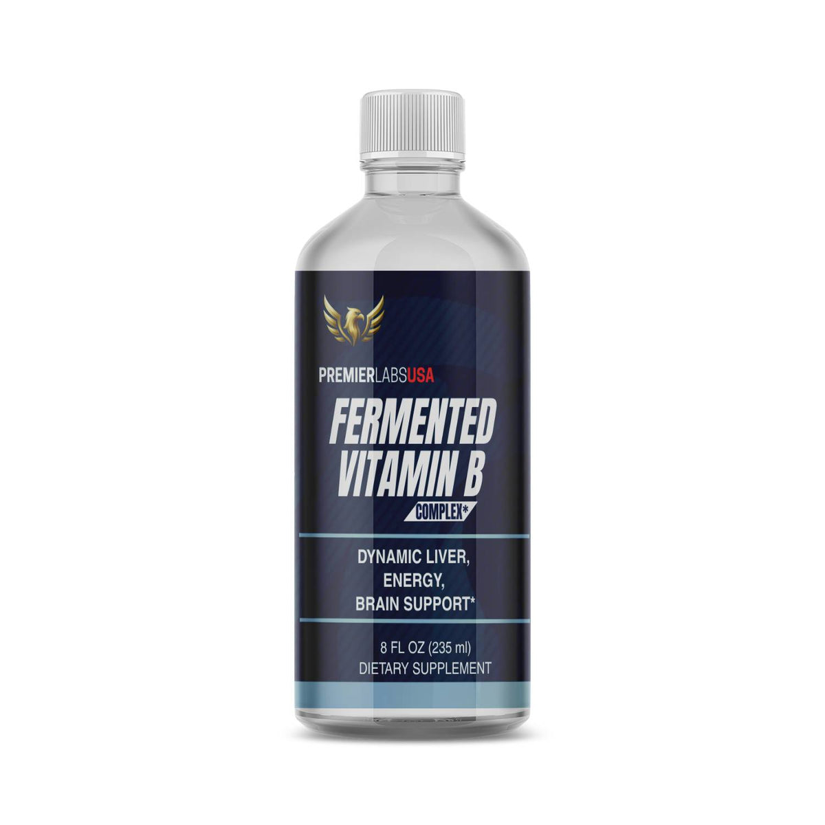 Fermented Vitamin B Complex – Liquid B Vitamins for Energy, Brain & Nervous System Support | Premier Labs USA