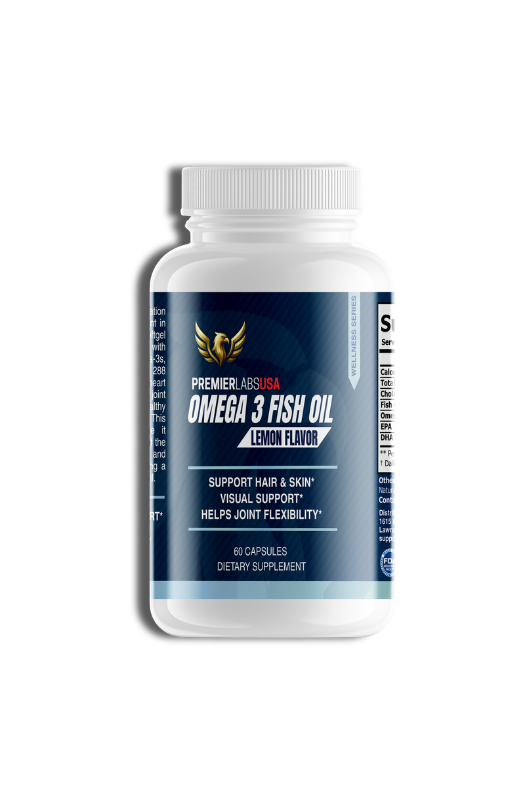 Omega 3 Fish Oil - Lemon Flavor