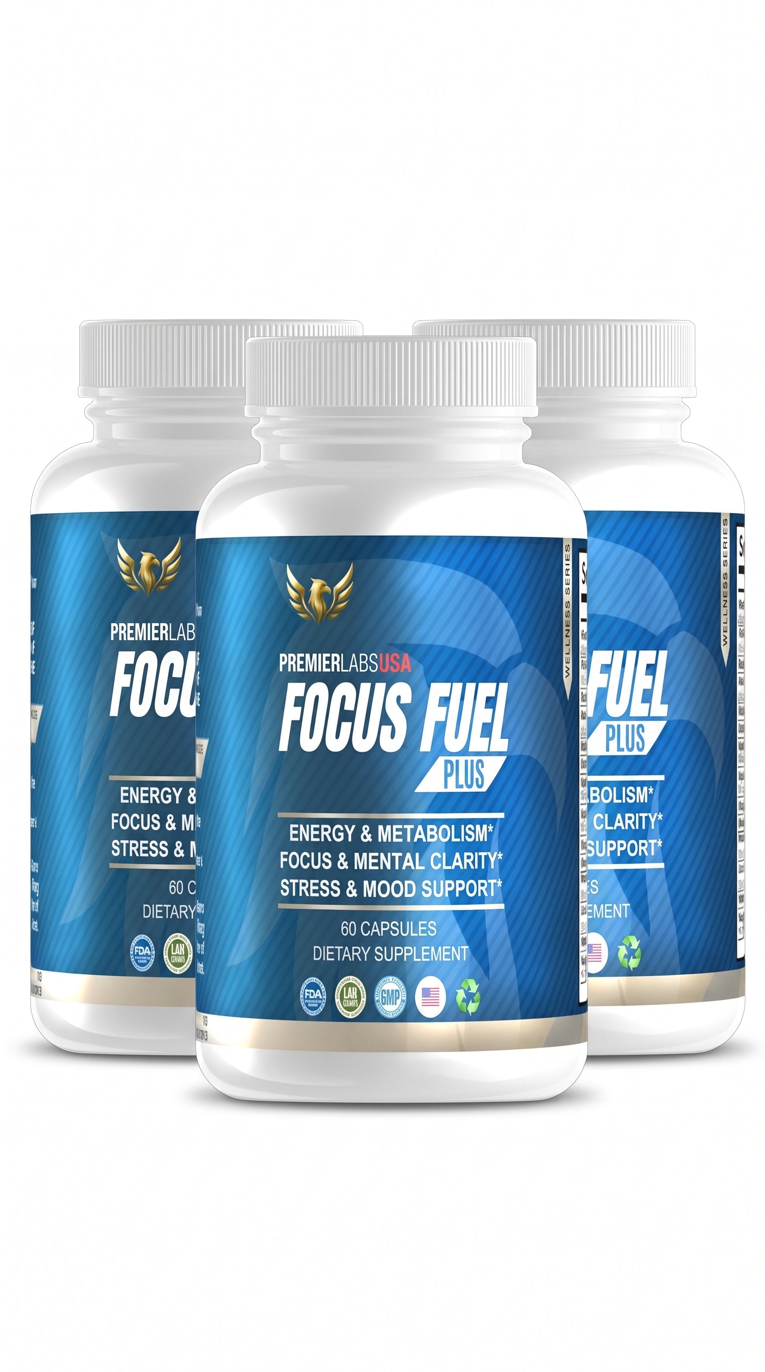 Focus Fuel - 3 Bottles
