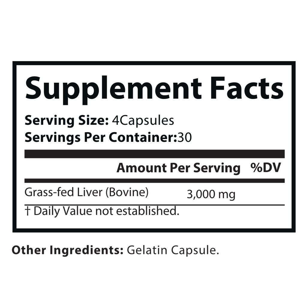 Grass Fed Pure Liver
