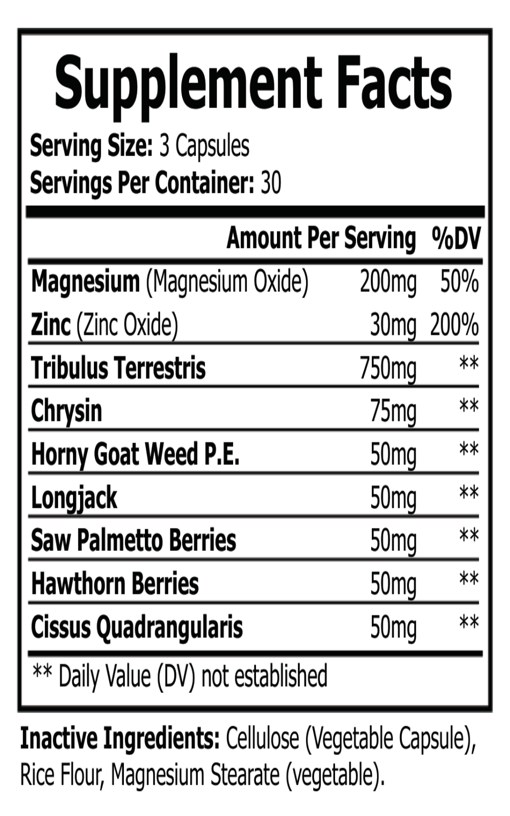 The Ultimate - Men's Testosterone Support