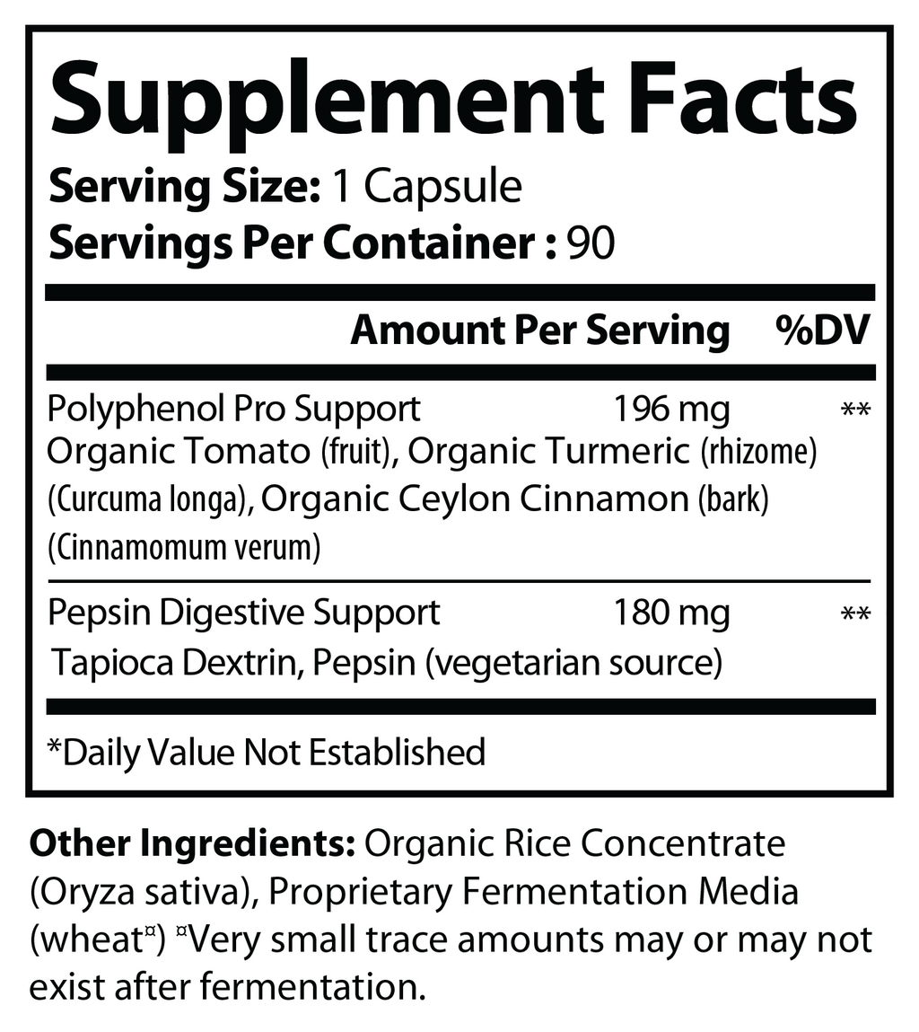 HCL Activator Plus – Digestive Enzyme, Protein Digestion & Stomach Health Support | 90 Capsules
