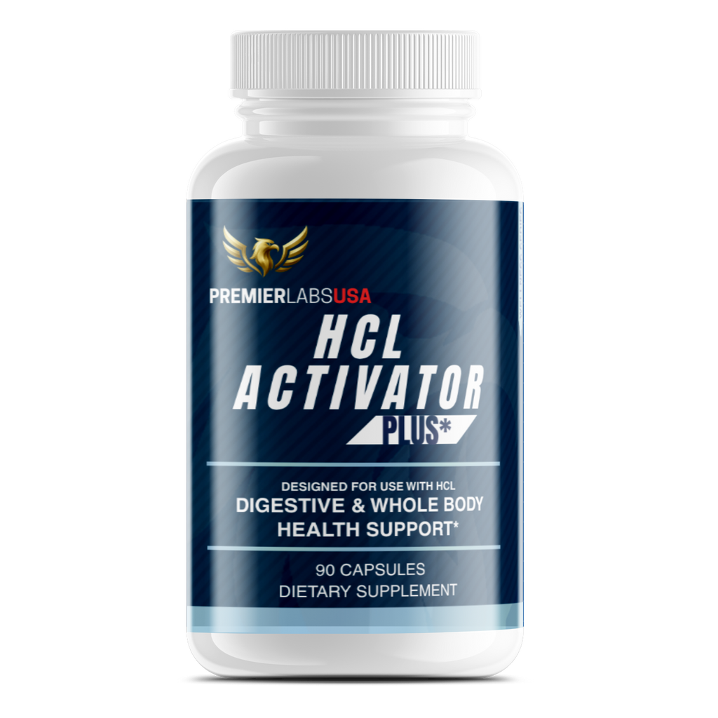HCL Activator Plus – Digestive Enzyme, Protein Digestion & Stomach Health Support | 90 Capsules