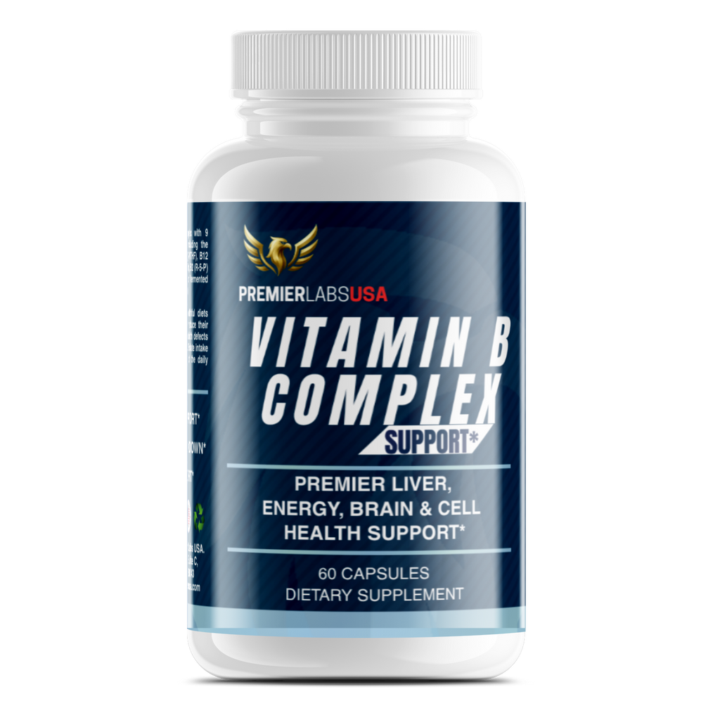 Vitamin B Complex – Energy, Brain & Nervous System Support | Premier Labs USA