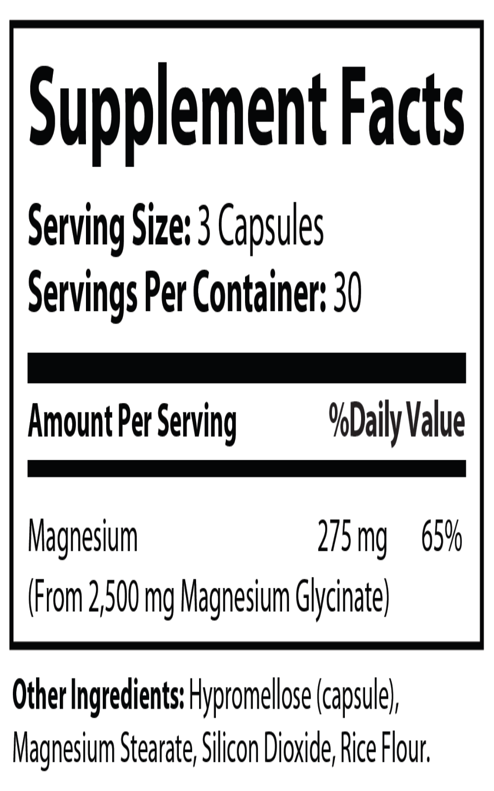 Magnesium Glycinate