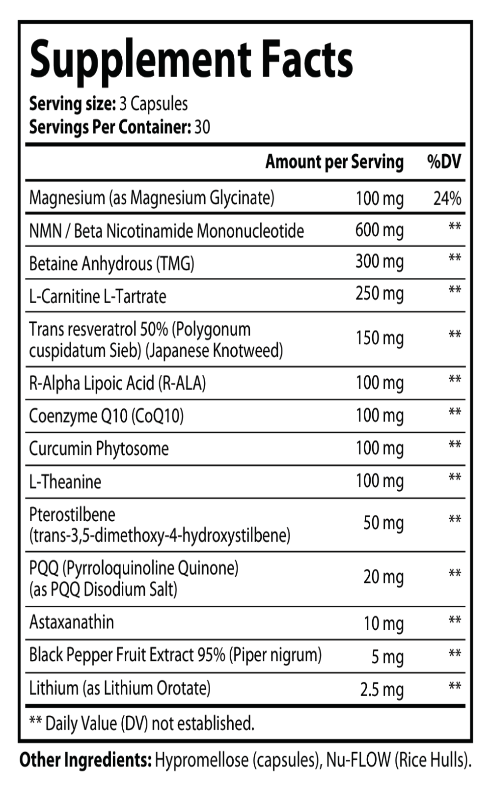 NMN ULTRA - PREMIUM BLEND