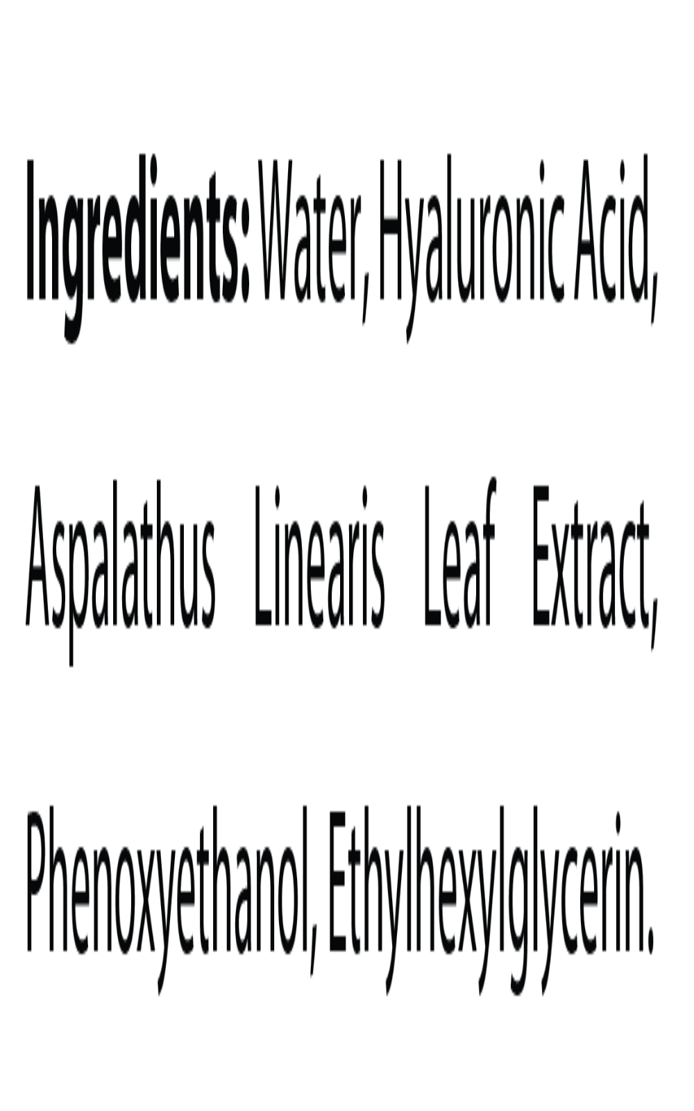Red Tea Hyaluronic Acid Serum