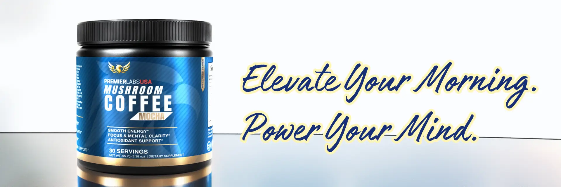 Mushroom Coffee Hero Banner 6.75x2.25